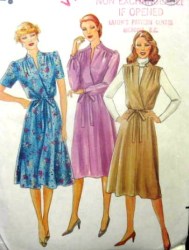 3962 70S LONGER JUMPER, DRESS, BELT PATTERN 8, 14